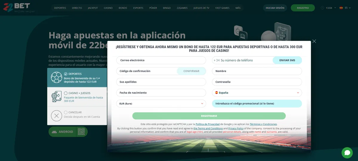 Cómo empezar en 22Bet casino España: registro paso a paso Cómo empezar en 22Bet España: registro paso a paso