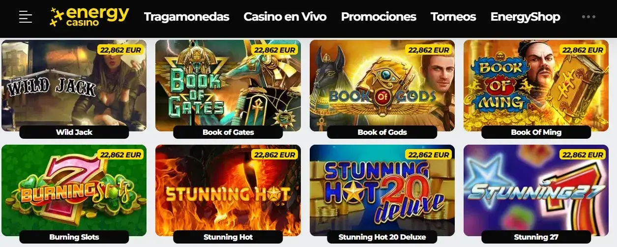 españa fiables online casino energy