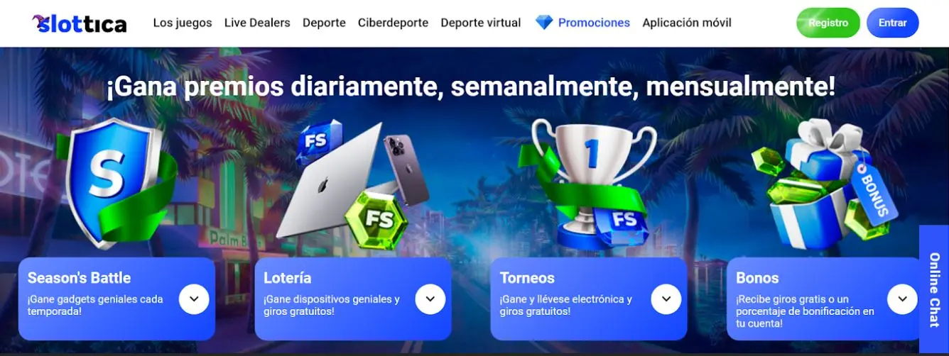 casinos sin registro slottica